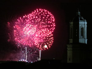 Fires 2018. El castell de focs de cloenda de Fires de Sant Narc&iacute;s