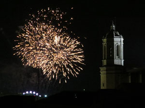 Fires 2018. El castell de focs de cloenda de Fires de Sant Narc&iacute;s