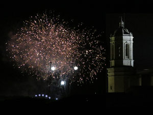 Fires 2018. El castell de focs de cloenda de Fires de Sant Narc&iacute;s