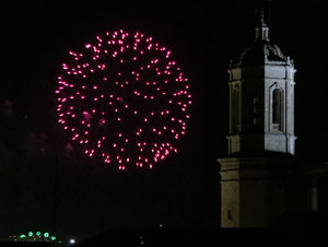 Fires 2018. El castell de focs de cloenda de Fires de Sant Narc&iacute;s