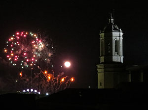Fires 2018. El castell de focs de cloenda de Fires de Sant Narc&iacute;s