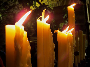 Nadal 2018 a Girona. Encesa de les llums de Hanukk&agrave; al pati dels Rabins