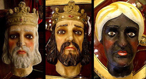 Caps dels Reis abans de la restauraci&oacute;
