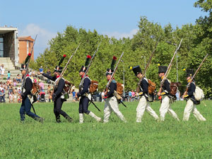 XI Festa Reviu els Setges Napole&ograve;nics de Girona. Recreaci&oacute; d'una batalla napole&ograve;nica al Parc de les Ribes del Ter
