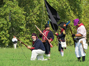 XI Festa Reviu els Setges Napole&ograve;nics de Girona. Recreaci&oacute; d'una batalla napole&ograve;nica al Parc de les Ribes del Ter