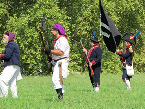 XI Festa Reviu els Setges Napole&ograve;nics de Girona. Recreaci&oacute; d'una batalla napole&ograve;nica al Parc de les Ribes del Ter