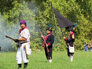 XI Festa Reviu els Setges Napole&ograve;nics de Girona. Recreaci&oacute; d'una batalla napole&ograve;nica al Parc de les Ribes del Ter