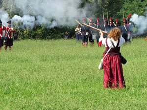 XI Festa Reviu els Setges Napole&ograve;nics de Girona. Recreaci&oacute; d'una batalla napole&ograve;nica al Parc de les Ribes del Ter