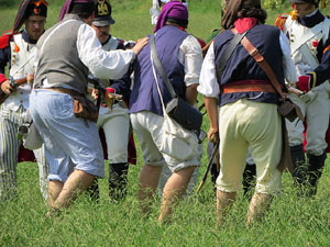 XI Festa Reviu els Setges Napole&ograve;nics de Girona. Recreaci&oacute; d'una batalla napole&ograve;nica al Parc de les Ribes del Ter