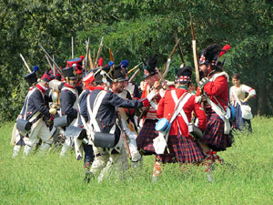 XI Festa Reviu els Setges Napole&ograve;nics de Girona. Recreaci&oacute; d'una batalla napole&ograve;nica al Parc de les Ribes del Ter