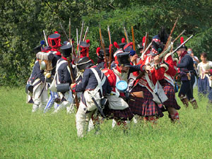 XI Festa Reviu els Setges Napole&ograve;nics de Girona. Recreaci&oacute; d'una batalla napole&ograve;nica al Parc de les Ribes del Ter