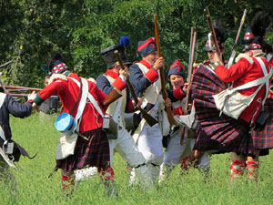 XI Festa Reviu els Setges Napole&ograve;nics de Girona. Recreaci&oacute; d'una batalla napole&ograve;nica al Parc de les Ribes del Ter