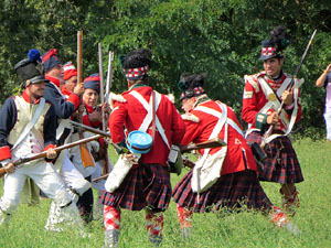 XI Festa Reviu els Setges Napole&ograve;nics de Girona. Recreaci&oacute; d'una batalla napole&ograve;nica al Parc de les Ribes del Ter