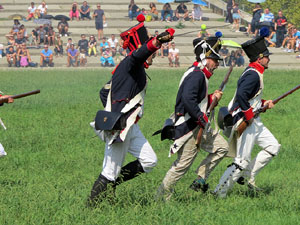 XI Festa Reviu els Setges Napole&ograve;nics de Girona. Recreaci&oacute; d'una batalla napole&ograve;nica al Parc de les Ribes del Ter