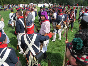 XI Festa Reviu els Setges Napole&ograve;nics de Girona. Cloenda de la recreaci&oacute; al Parc de les Ribes del Ter