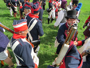 XI Festa Reviu els Setges Napole&ograve;nics de Girona. Cloenda de la recreaci&oacute; al Parc de les Ribes del Ter