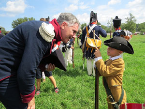 XI Festa Reviu els Setges Napole&ograve;nics de Girona. Cloenda de la recreaci&oacute; al Parc de les Ribes del Ter