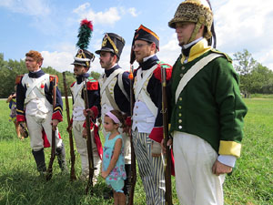 XI Festa Reviu els Setges Napole&ograve;nics de Girona. Cloenda de la recreaci&oacute; al Parc de les Ribes del Ter