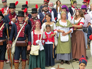 XI Festa Reviu els Setges Napole&ograve;nics de Girona. Cloenda de la recreaci&oacute; al Parc de les Ribes del Ter