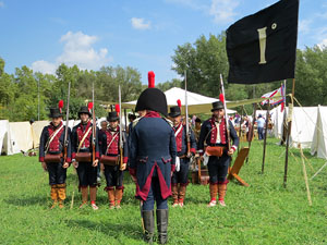 XI Festa Reviu els Setges Napole&ograve;nics de Girona. Cloenda de la recreaci&oacute; al Parc de les Ribes del Ter