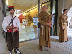 XI Festa Reviu els Setges Napole&ograve;nics de Girona. Desfilada pels carrers de Girona