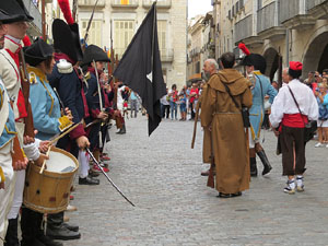XI Festa Reviu els Setges Napole&ograve;nics de Girona. Desfilada pels carrers de Girona