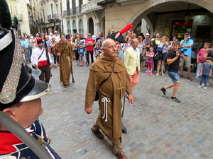 XI Festa Reviu els Setges Napole&ograve;nics de Girona. Desfilada pels carrers de Girona