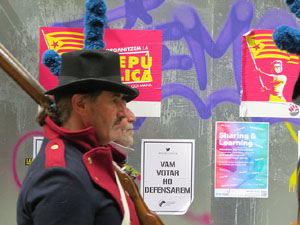 XI Festa Reviu els Setges Napole&ograve;nics de Girona. Desfilada pels carrers de Girona