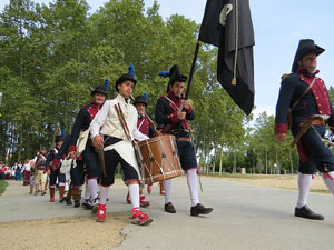 XI Festa Reviu els Setges Napole&ograve;nics de Girona. Desfilada pels carrers de Girona