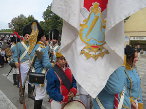 XI Festa Reviu els Setges Napole&ograve;nics de Girona. Desfilada pels carrers de Girona