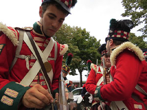 XI Festa Reviu els Setges Napole&ograve;nics de Girona. Desfilada pels carrers de Girona