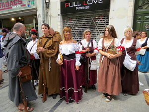 XI Festa Reviu els Setges Napole&ograve;nics de Girona. Desfilada pels carrers de Girona