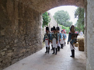 XI Festa Reviu els Setges Napole&ograve;nics de Girona. Combat al portal de Sant Crist&ograve;fol
