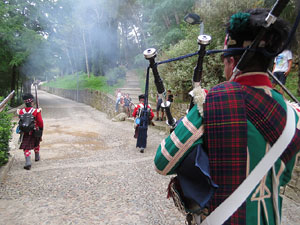 XI Festa Reviu els Setges Napole&ograve;nics de Girona. Combat al portal de Sant Crist&ograve;fol