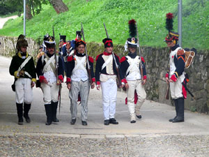 XI Festa Reviu els Setges Napole&ograve;nics de Girona. Combat al portal de Sant Crist&ograve;fol