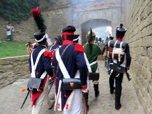 XI Festa Reviu els Setges Napole&ograve;nics de Girona. Combat al portal de Sant Crist&ograve;fol