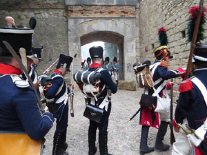 XI Festa Reviu els Setges Napole&ograve;nics de Girona. Combat al portal de Sant Crist&ograve;fol