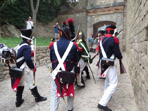 XI Festa Reviu els Setges Napole&ograve;nics de Girona. Combat al portal de Sant Crist&ograve;fol