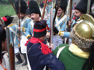 XI Festa Reviu els Setges Napole&ograve;nics de Girona. Combat al portal de Sant Crist&ograve;fol