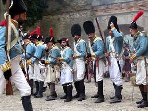 XI Festa Reviu els Setges Napole&ograve;nics de Girona. Combat al portal de Sant Crist&ograve;fol