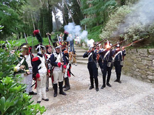XI Festa Reviu els Setges Napole&ograve;nics de Girona. Combat al portal de Sant Crist&ograve;fol
