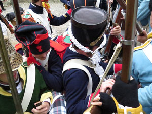 XI Festa Reviu els Setges Napole&ograve;nics de Girona. Combat al portal de Sant Crist&ograve;fol