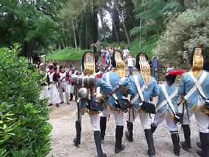 XI Festa Reviu els Setges Napole&ograve;nics de Girona. Combat al portal de Sant Crist&ograve;fol