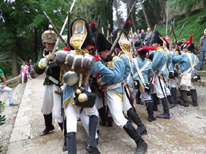 XI Festa Reviu els Setges Napole&ograve;nics de Girona. Combat al portal de Sant Crist&ograve;fol