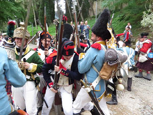 XI Festa Reviu els Setges Napole&ograve;nics de Girona. Combat al portal de Sant Crist&ograve;fol