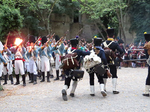 XI Festa Reviu els Setges Napole&ograve;nics de Girona. Combats als Jardins dels Alemanys