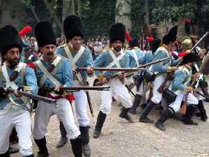 XI Festa Reviu els Setges Napole&ograve;nics de Girona. Combats als Jardins dels Alemanys