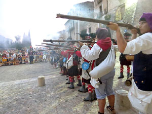XI Festa Reviu els Setges Napole&ograve;nics de Girona. Atac a la pla&ccedil;a de Sant Dom&egrave;nec