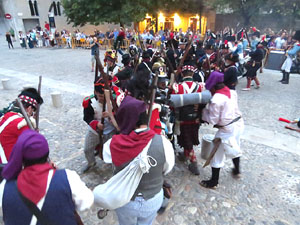 XI Festa Reviu els Setges Napole&ograve;nics de Girona. Atac a la pla&ccedil;a de Sant Dom&egrave;nec
