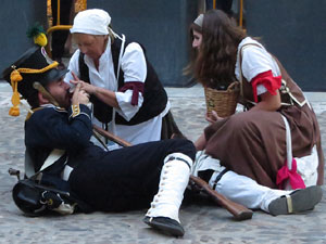 XI Festa Reviu els Setges Napole&ograve;nics de Girona. Atac a la pla&ccedil;a de Sant Dom&egrave;nec
